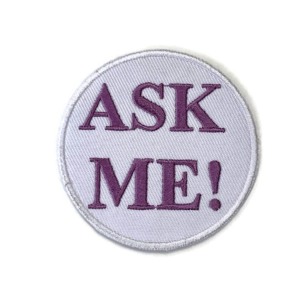 Ask Me! Family Video Stranger Things Embroidered Patch